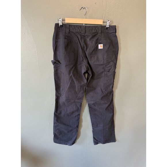 Carhartt Womens Black Chino Work Pants Size 6 - Picture 2 of 3